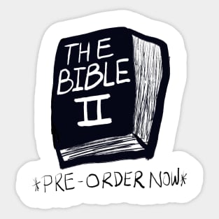 The bible part 2 Sticker